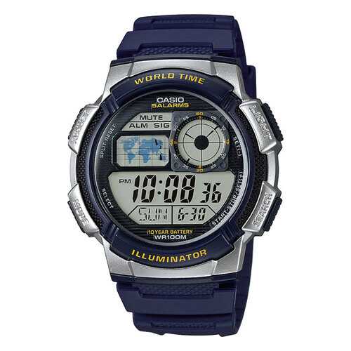 Наручные часы электронные мужские Casio Illuminator Collection AE-1000W-2A в Levis