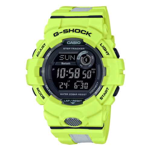 Японские спортивные наручные часы Casio G-SHOCK GBD-800LU-9ER с хронографом в Levis