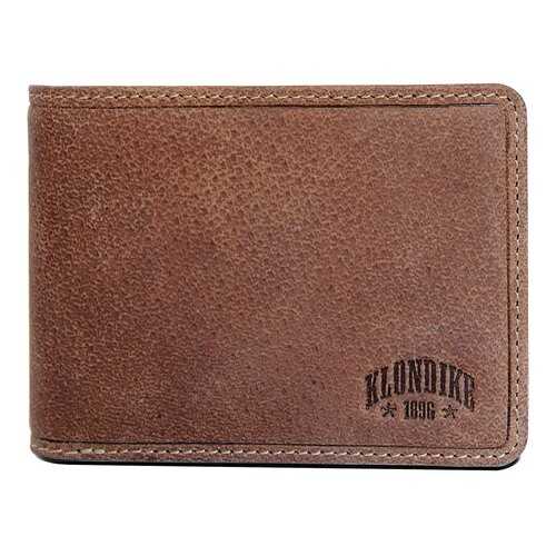 Бумажник Klondike Tony, коричневый, 12x9 см в Levis