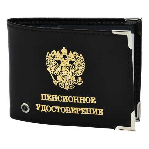 Обложка для удостоверения с экраном Пенсионное удостоверение Mashinokom ODD400 черная в Levis