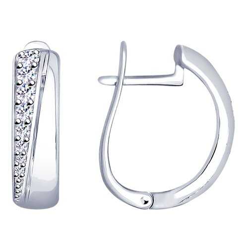 Серьги SOKOLOV из серебра с фианитами 94022820 в Levis