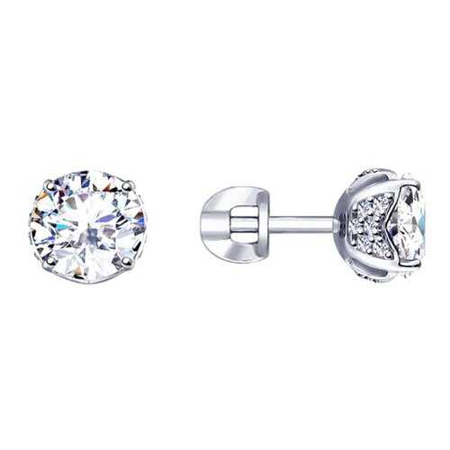 Серьги SOKOLOV из серебра с фианитами 94023210 в Levis