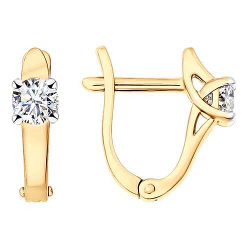 Серьги SOKOLOV из серебра со Swarovski Zirconia 89020077 в Levis