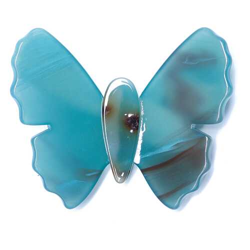 Брошь Laguna MARIPOSA LF-49865 бирюзовая в Levis