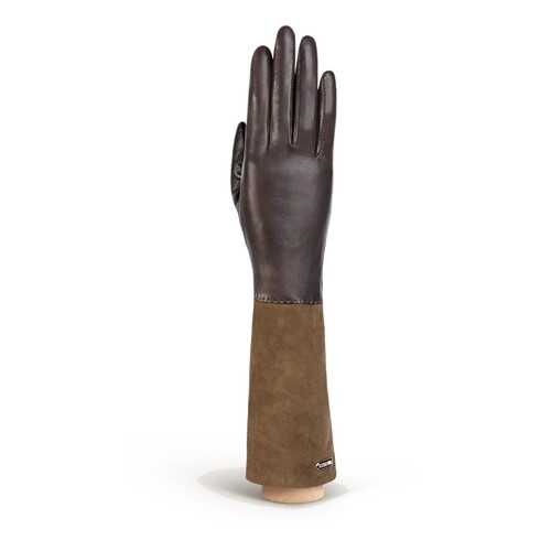 Перчатки женские Eleganzza IS02059 коричневые 6.5 в Levis
