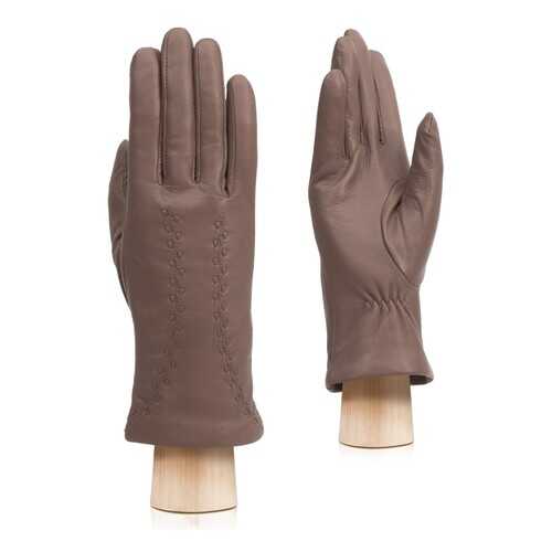 Перчатки женские Labbra LB-0511 коричневые 7 в Levis