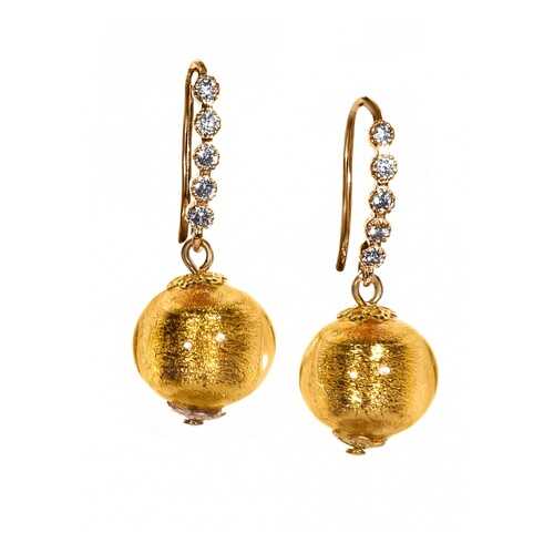 Серьги Bottega Murano 09044345 золотистые в Levis