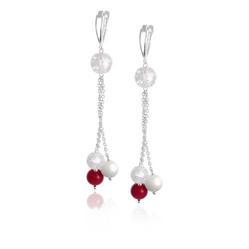 Серьги L'attrice, вставка коралл, артикул 53577601 в Levis