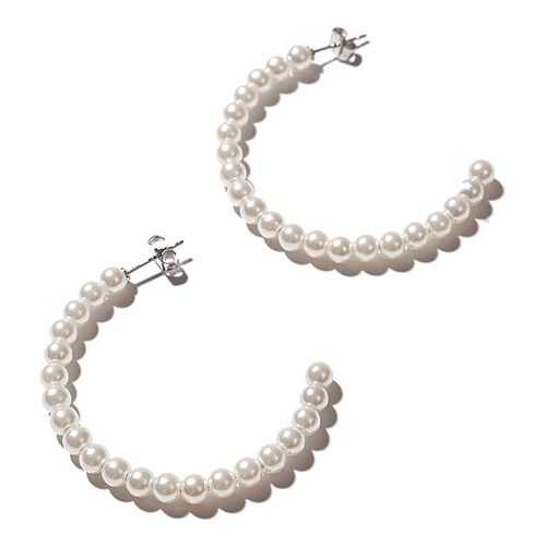 Серьги женские EXCLAIM 035S2593E серебристые в Levis