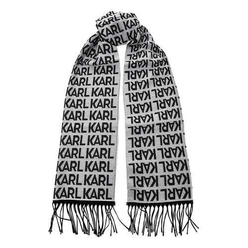 Шарф мужской Karl Lagerfeld 805001 592133 991 серый в Levis