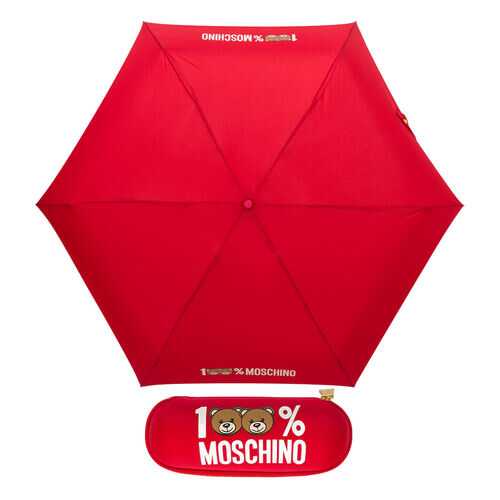 Зонт складной Moschino 8071-SuperminiIC 100% Moschino Red в Levis