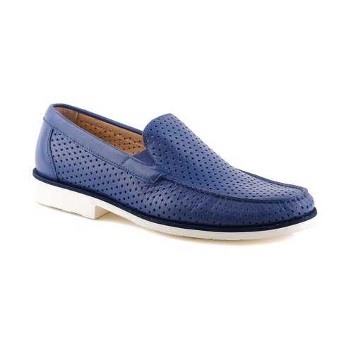 Мокасины мужские ZENUX 72153PPOLO синие 44.5 RU в Levis