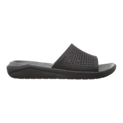Шлепанцы мужские Crocs Literide mesh slide M-1 черные 45.5 RU в Levis