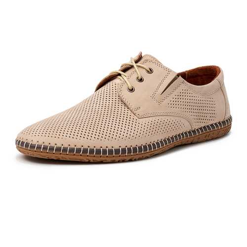 Туфли мужские Alessio Nesca Z553 бежевые 45 RU в Levis