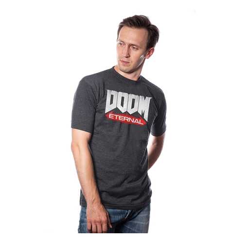 Футболка Good Loot Doom Eternal серая S в Levis