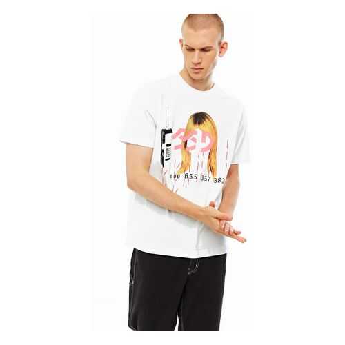 Футболка мужская DIESEL 00SEFV 0091A белая XL в Levis