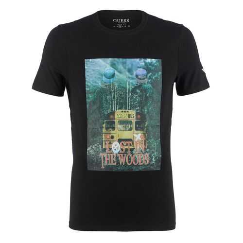 Футболка мужская Guess M0YI57-J1300 зеленая S в Levis