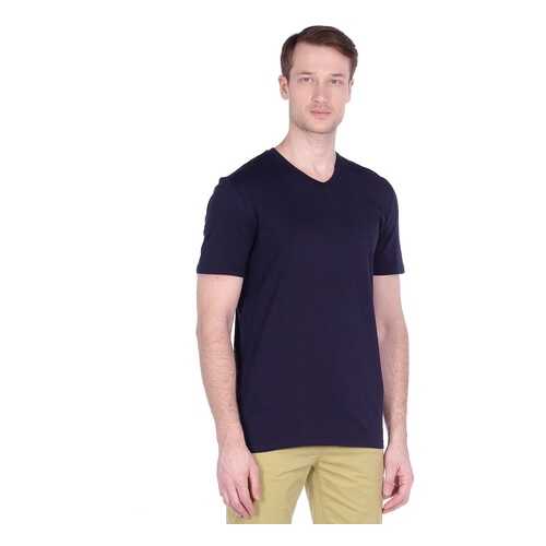 Футболка мужская Modis M191M00155 синяя 54 RU в Levis
