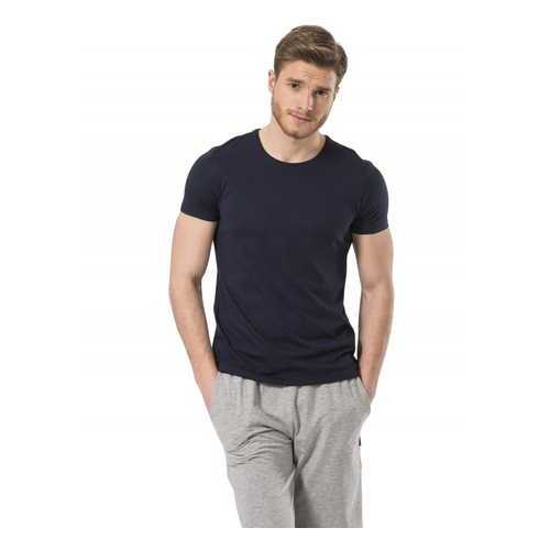 Футболка мужская Sis SB2402 синяя L в Levis