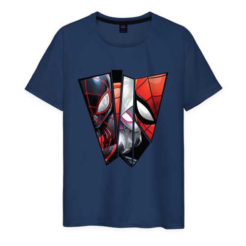 Футболка мужская ВсеМайки 1845257 синяя XXXL в Levis