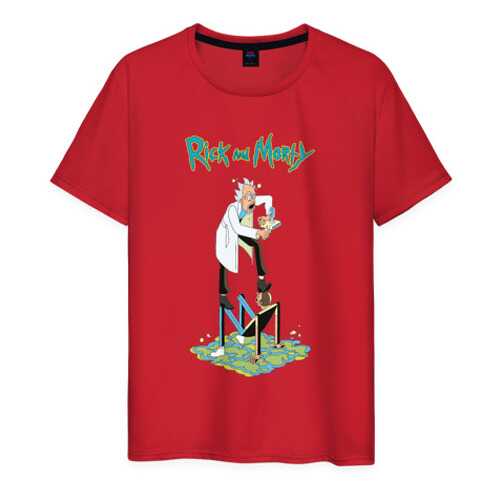 Футболка мужская ВсеМайки 1952825 красная S в Levis
