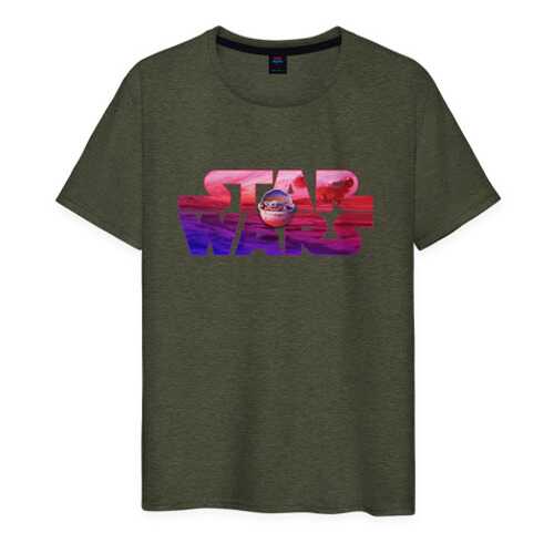 Футболка мужская ВсеМайки 2147265 хаки XXS в Levis