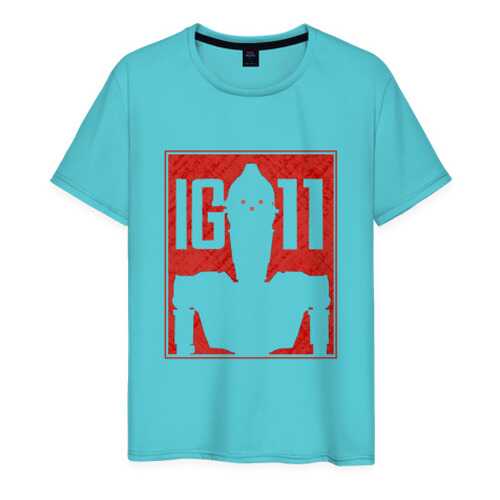 Футболка мужская ВсеМайки 2177797 бирюзовая L в Levis
