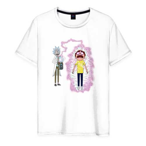 Футболка мужская ВсеМайки 2460797 белая XL в Levis