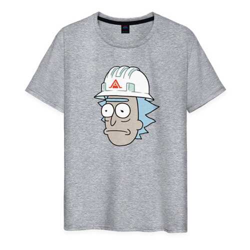 Футболка мужская ВсеМайки 2461187 серая XL в Levis