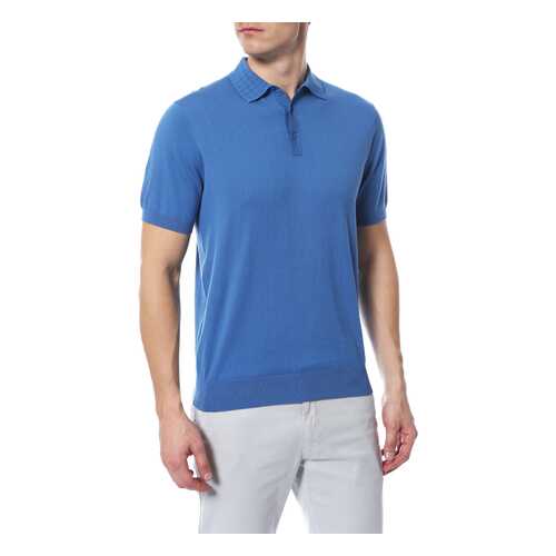 Футболка-поло мужская CUDGI CTS19-39 голубая 58 IT в Levis