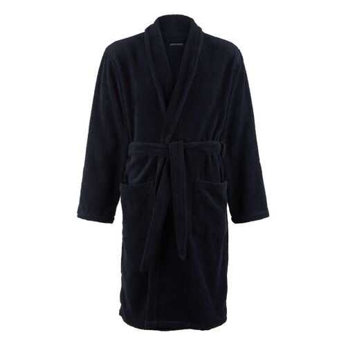 Домашний халат мужской Emporio Armani 111904 0P591 00135 синий L-XL IT в Levis