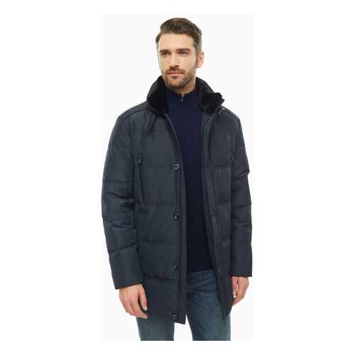 Пуховик мужской BAZIONI 4076 синий 48/176 RU в Levis