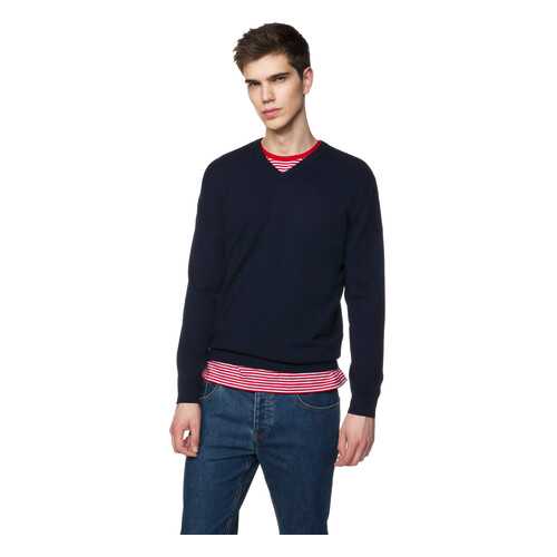 Джемпер мужской United Colors of Benetton 1098U4486 синий S в Levis