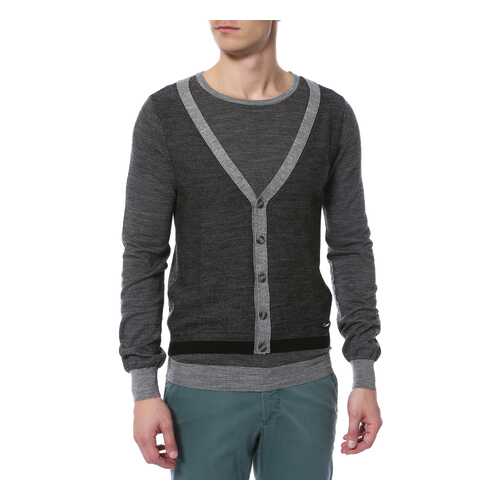 Кардиган мужской Iceberg A011/9002/0001 серый 3XL в Levis