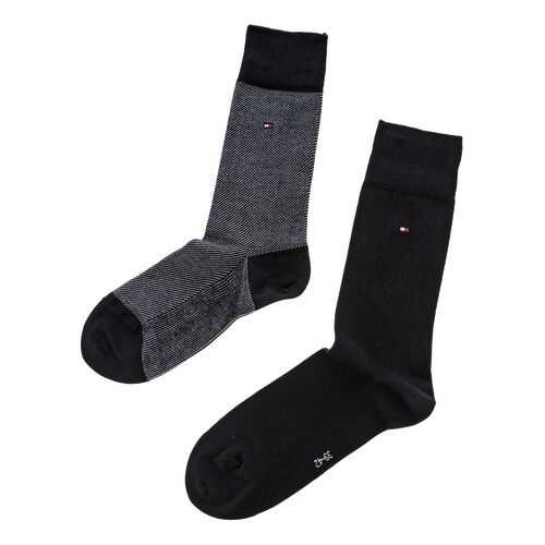 Набор носков мужских Tommy Hilfiger 320220001 серых 43-46 US в Levis