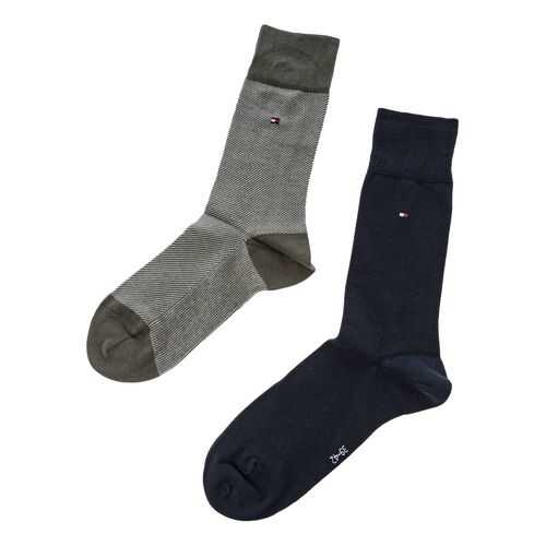 Набор носков мужских Tommy Hilfiger 320220001 синих 43-46 US в Levis