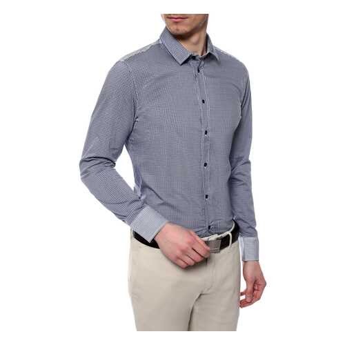 Рубашка мужская BIKKEMBERGS D1DB6010681W синяя XL в Levis