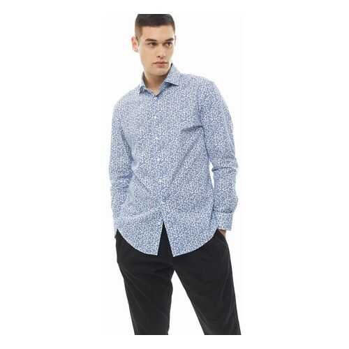 Рубашка мужская Seidensticker 01.694097 синяя 41 DE в Levis