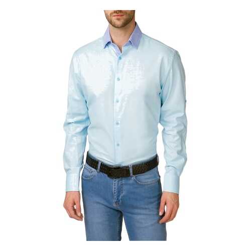 Сорочка мужская Kanzler 18S-SCR04RLSN/02-1 голубая 43 RU в Levis