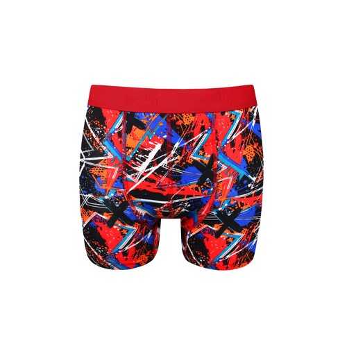 Боксеры мужские E 5 E5 с рисунком красные XL в Levis