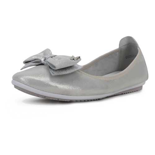 Балетки женские Alessio Nesca ZS19S-13 серебристые 36 RU в Levis