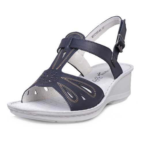 Босоножки женские Alessio Nesca Comfort 710018010 синие 37 RU в Levis