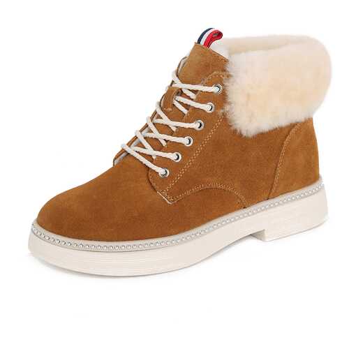 Ботинки женские Alessio Nesca 710018610 коричневые 36 RU в Levis