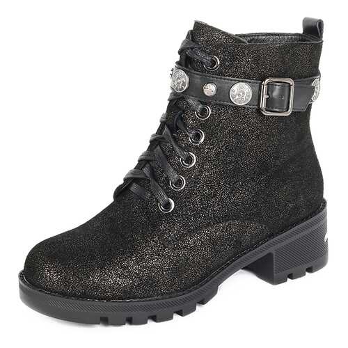 Ботинки женские Alessio Nesca 710018614 черные/серебристые 41 RU в Levis