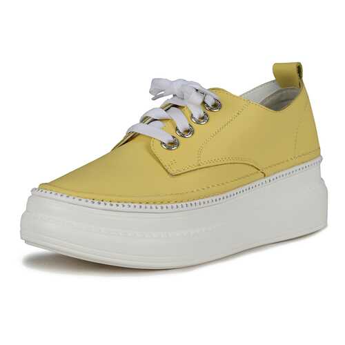 Кеды женские Alessio Nesca K0611LC-1C желтые 35 RU в Levis