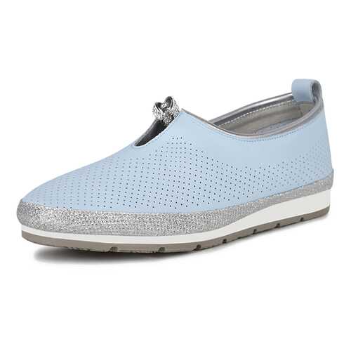 Слипоны женские Alessio Nesca K0636LC-1B голубые 41 RU в Levis
