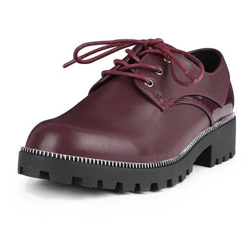Полуботинки женские T.Taccardi K0410LC-4B бордовые 36 RU в Levis