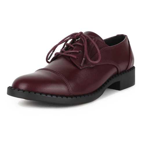 Полуботинки женские T.Taccardi K0490LC-3A бордовые 37 RU в Levis