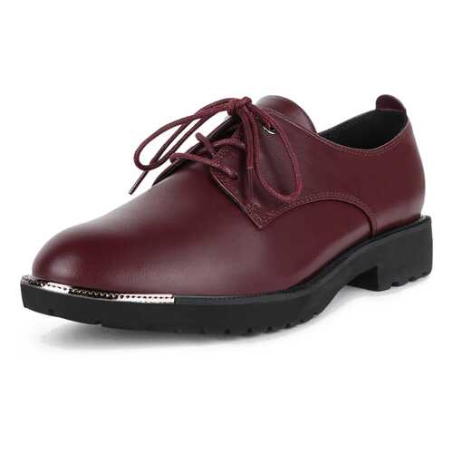 Полуботинки женские T.Taccardi K0585LC-1A бордовые 39 RU в Levis