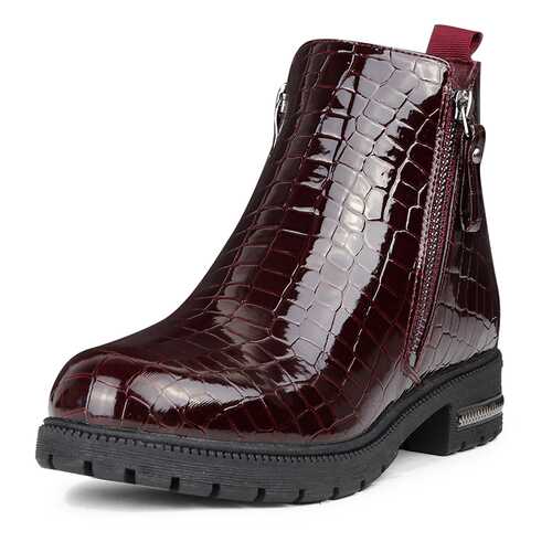 Полусапоги женские T.Taccardi K0392-1A бордовые 41 RU в Levis